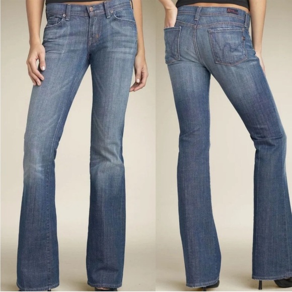 Citizens Of Humanity Denim - Citizens Of Humanity COH Ingrid #002 Stretch Low Waist Flair Jeans 26